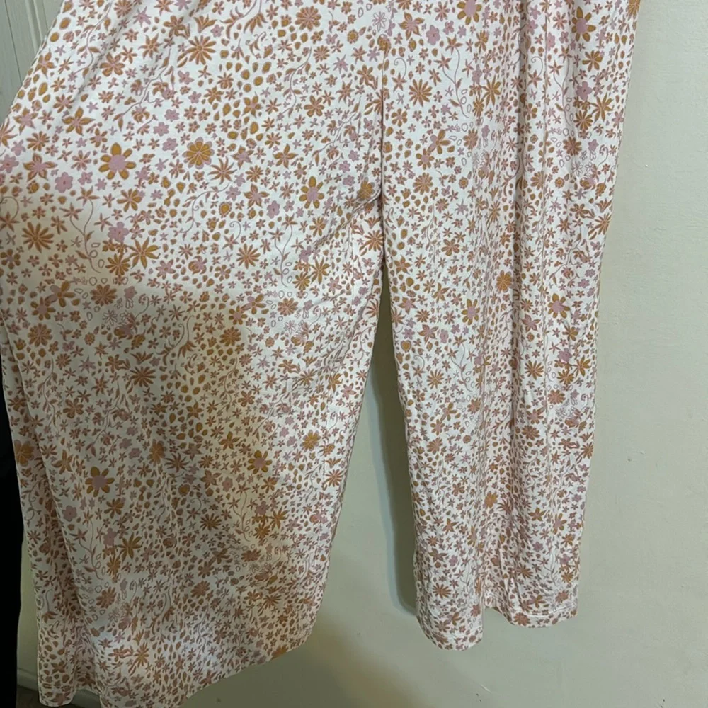 Nordstrom girls floral jumpsuit